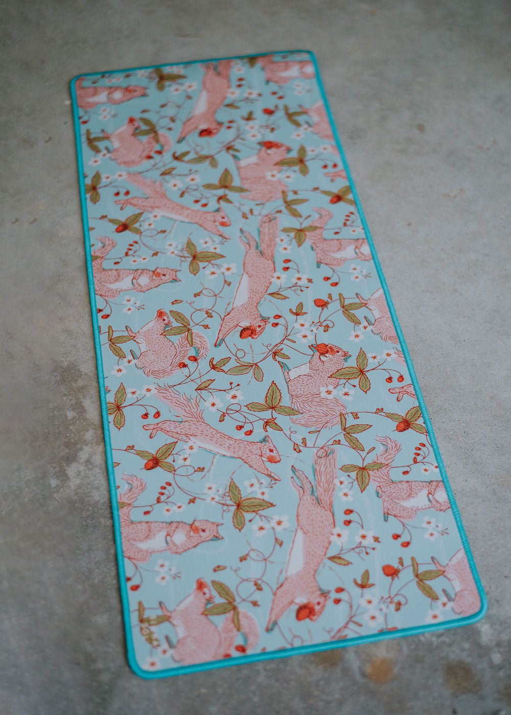 Strawberry Runners - Non Slip Desk Mat