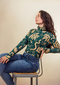 Load image into Gallery viewer, Tapestry - turtleneck top - Bamboo Rib Knit
