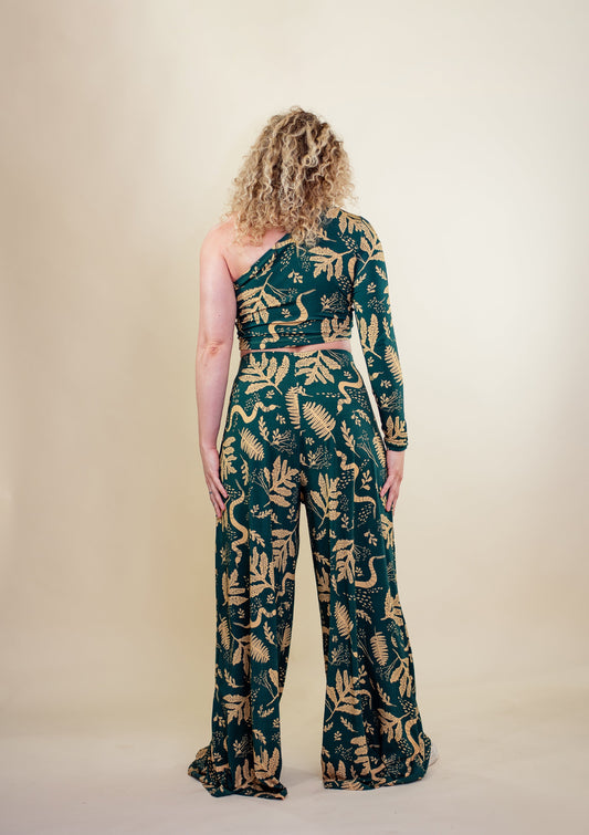 Tapestry - Wide-leg Fancy Pants