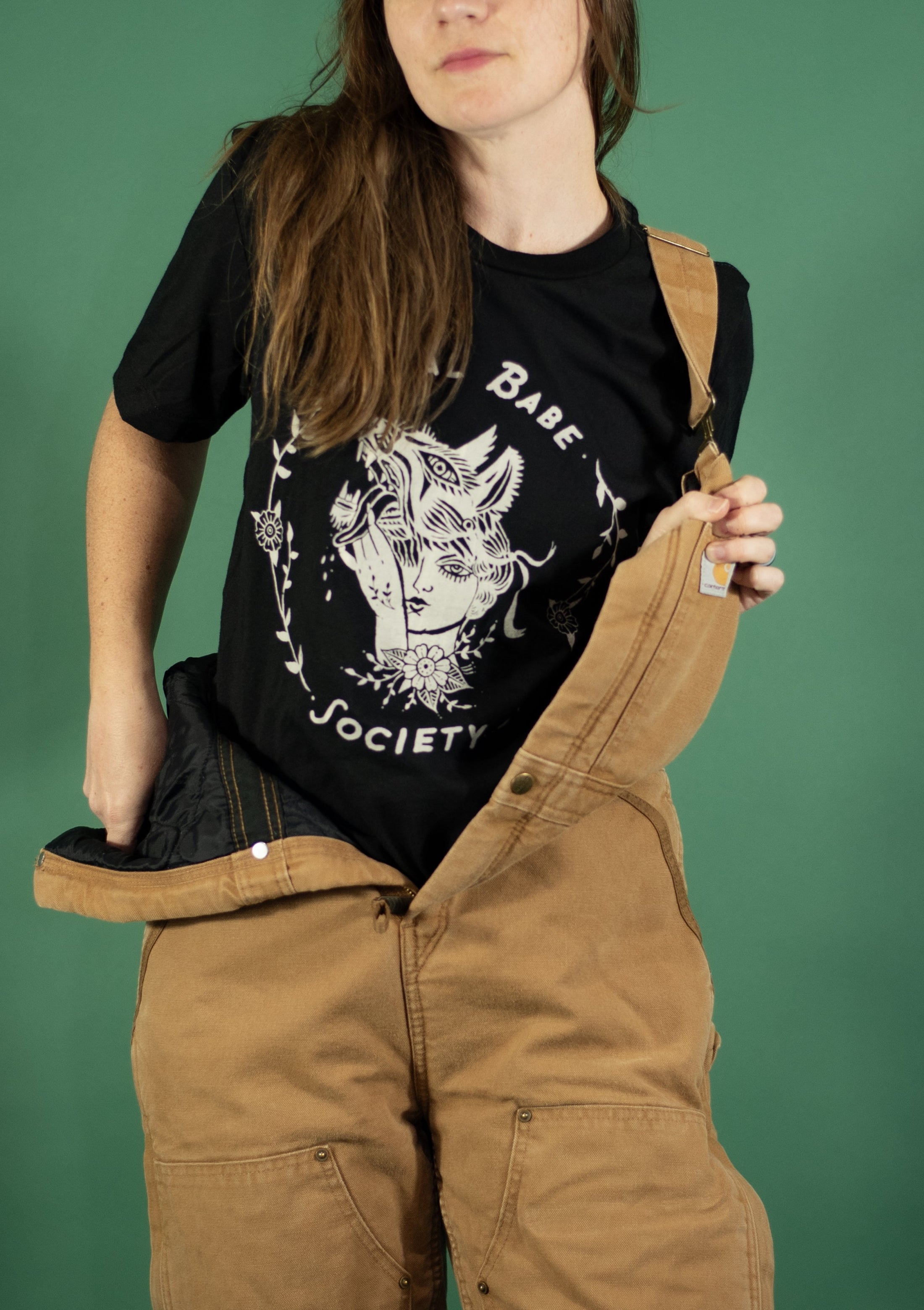 Feral Babe Society - Vintaged Unisex relaxed t-shirt