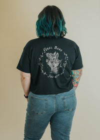 Feral Babe Society - Vintaged Cropped Tee