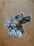 Load image into Gallery viewer, Ghost Banjo - 2.81" × 4" Vinyl Sticker
