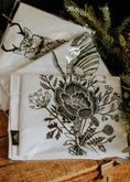 Load image into Gallery viewer, The Original Wild Catalope - Hand Printed Pillow Case Pair - 200tc
