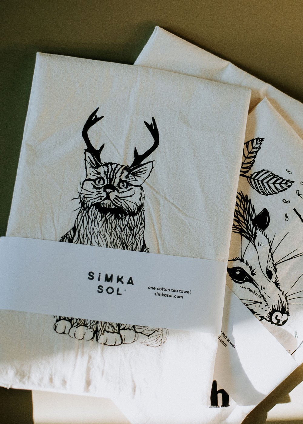 The Original Wild Catalope - Natural Flour Sack Towel