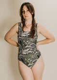 Load image into Gallery viewer, Fungeyes - Basque Green One-piece swimsuit
