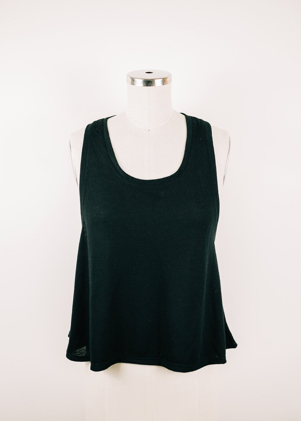 Oona Cropped Racerback Tank - 2 colors