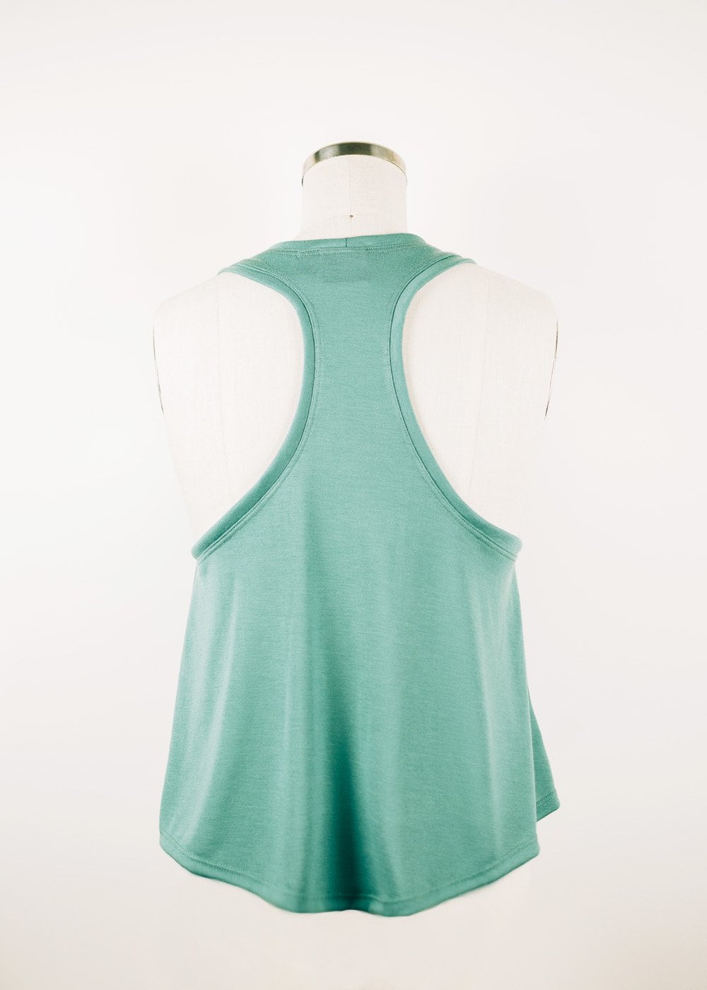 Oona Cropped Racerback Tank - 2 colors