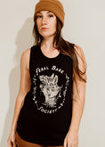 Load image into Gallery viewer, Feral Babe Society - Vintaged Muscle Tank
