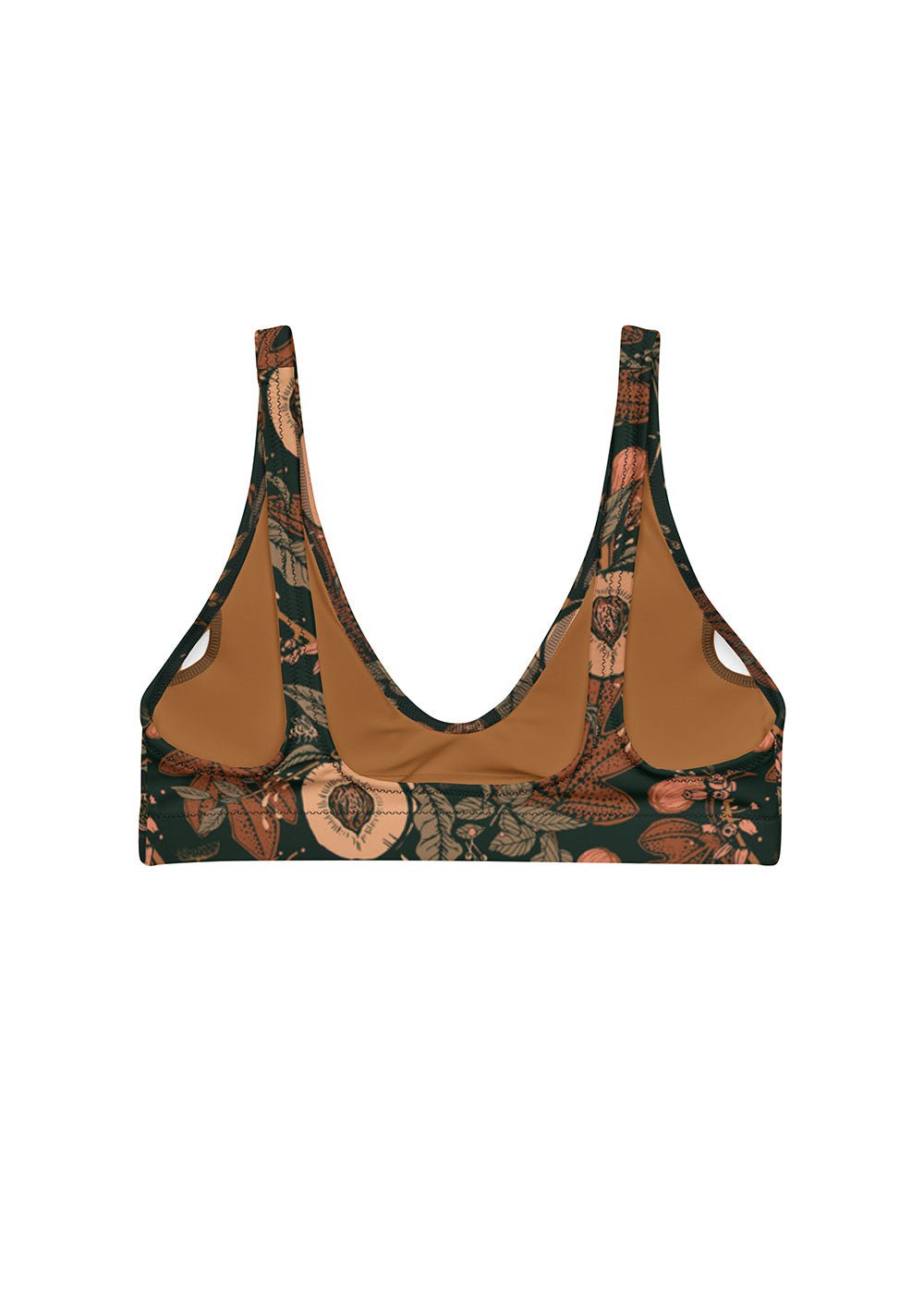 Fruit Queen - Recycled padded bikini top