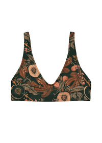 Fruit Queen - Recycled padded bikini top