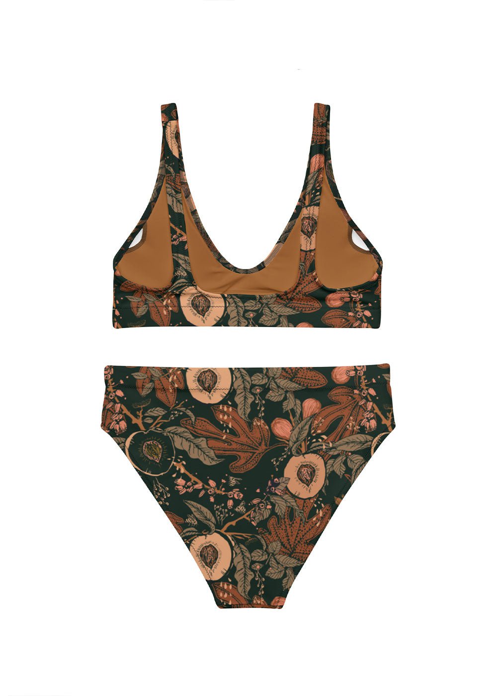 Fruit Queen - Recycled padded bikini top