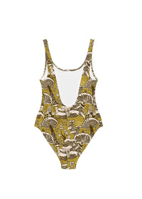 Fungeyes - Ochre One-piece swimsuit