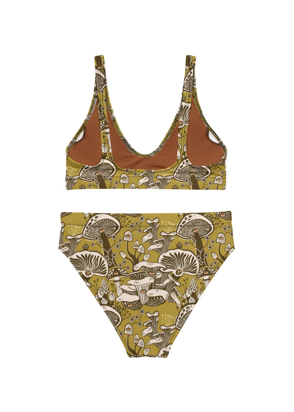 Fungeyes - Ochre - Recycled bikini top