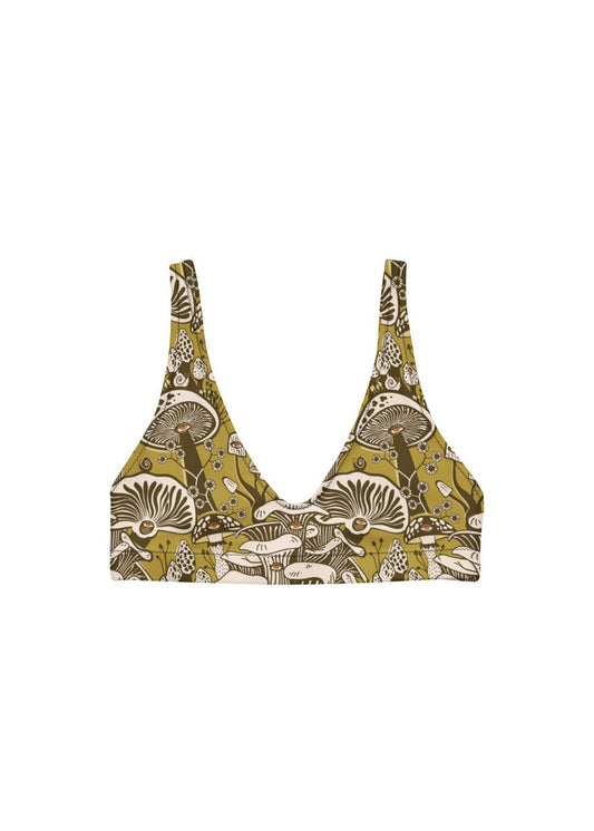 Fungeyes - Ochre - Recycled bikini top