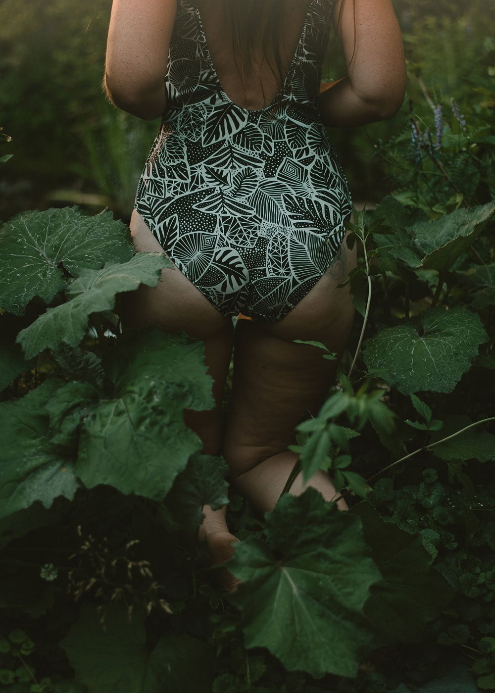 Palm Garden - One-Piece Swimsuit