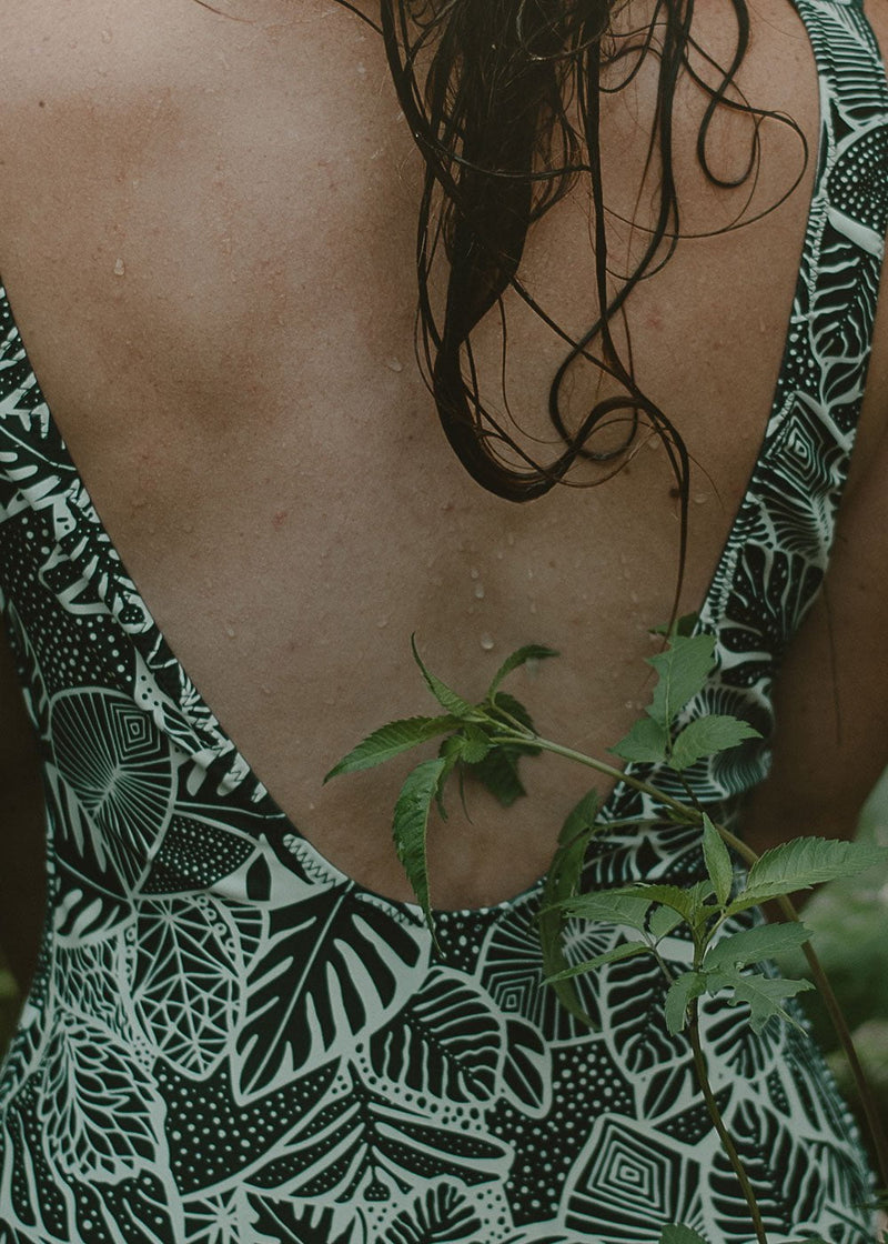 Palm Garden - One-Piece Swimsuit